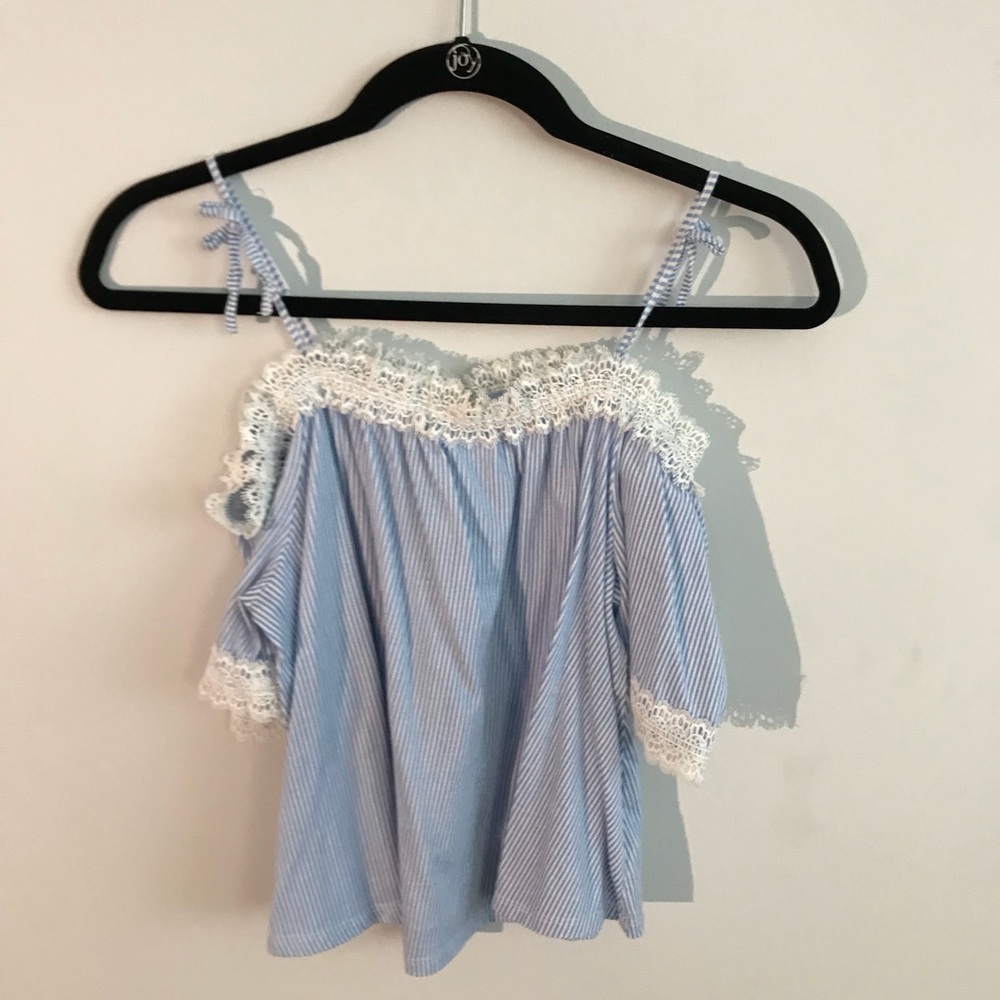 Off the shoulder tank top